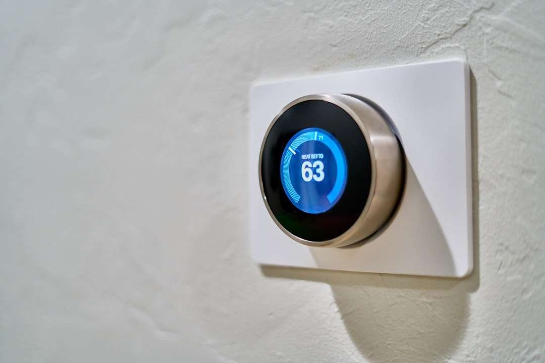 Home thermostat used while checking why an air conditioner is not working